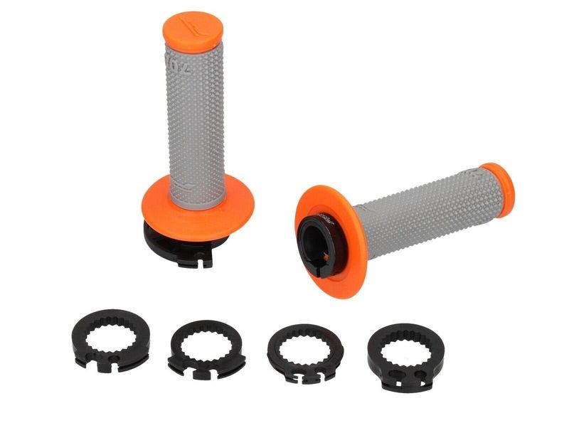 PROGRIP Griffe 708 Lock-On geschlossen orange-grau