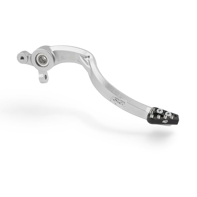 S3 PUNK Fußbremshebel silber/schwarz passend für KTM Husqvarna GASGAS 2017-2023