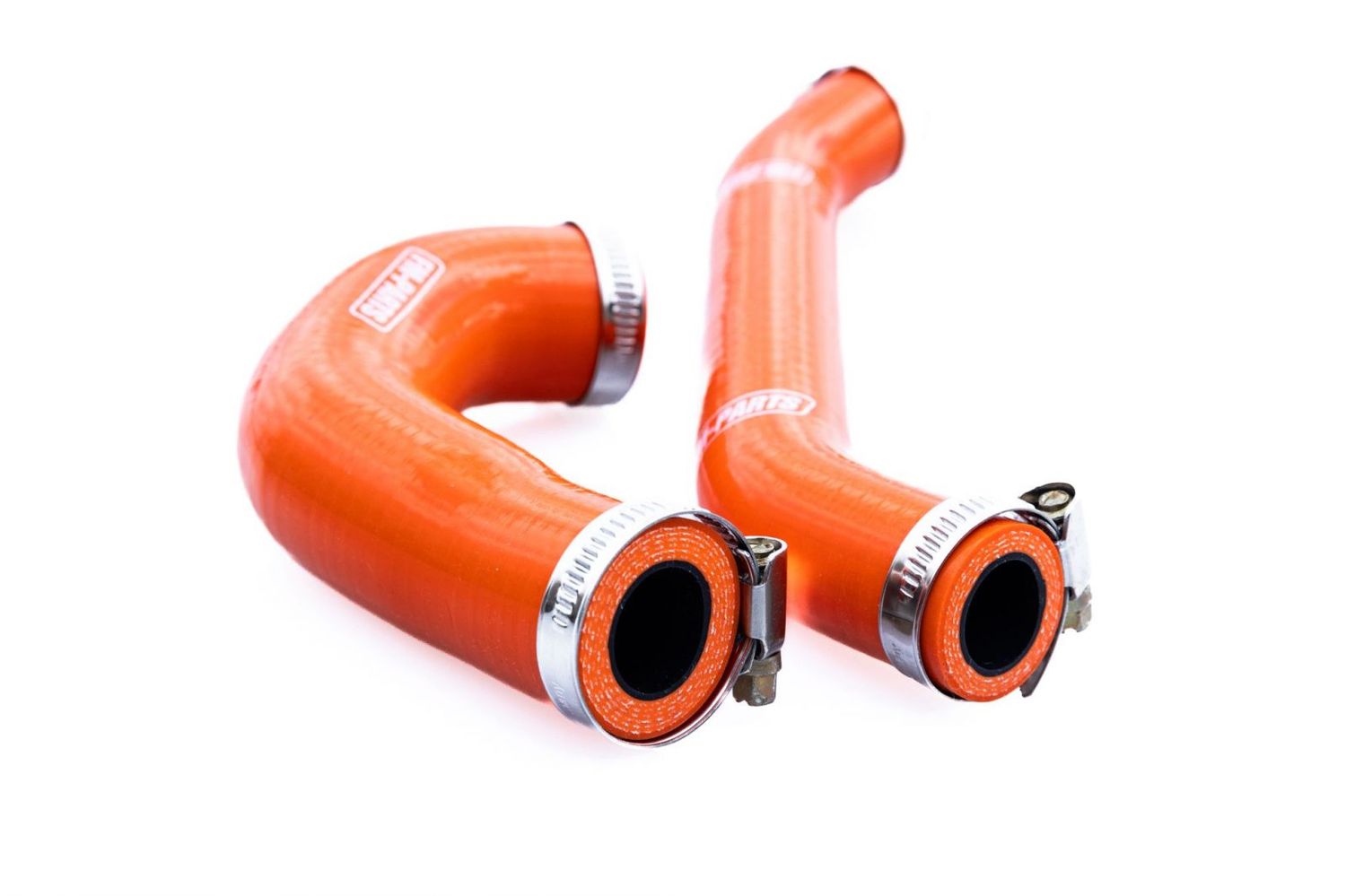 FM-Parts Silikon-Kühlerschläuche orange passend für KTM/Husqvarna/GASGAS 2024-
