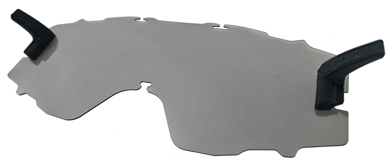 R-FLOW NEXT Ersatzglas getönt &quot;light smoke&quot; OHNE Flaps