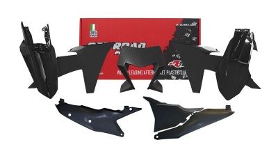 RTECH Plastiksatz passend für KTM EXC EXCF 2024- schwarz