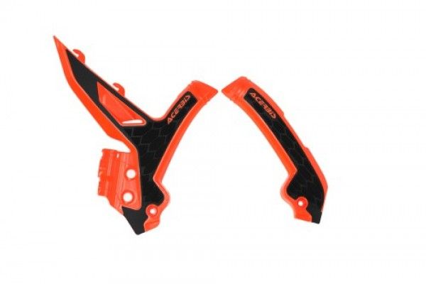 ACERBIS Rahmenschoner orange-schwarz passend für KTM EXC EXCF 2024-