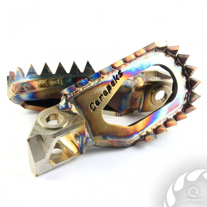 CARAPAKS Fußrasten Enduro passend für YAMAHA TENERE