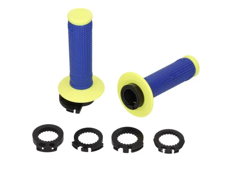 PROGRIP Griffe 708 Lock-On geschlossen blau-gelb