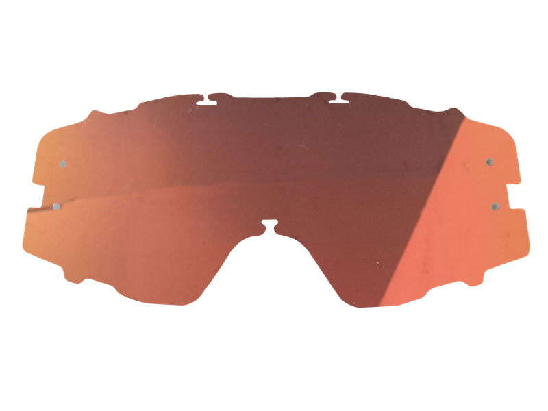 R-FLOW NEXT Ersatzglas IRIDIUM ORANGE OHNE Flaps