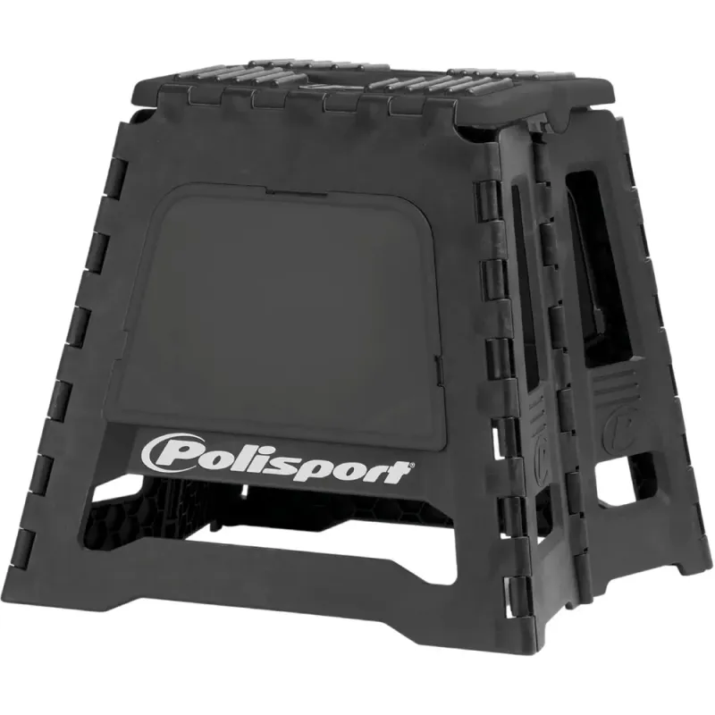 POLISPORT Montageständer schwarz klappbar
