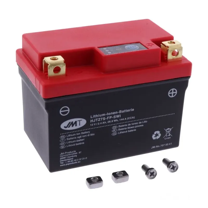JMT Batterie "Die Dicke" Lithium-Ionen 2,4 Ah 12V