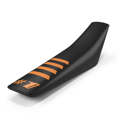 ONEGRIPPER V2 Sitzbankbezug RIBBED schwarz/orange