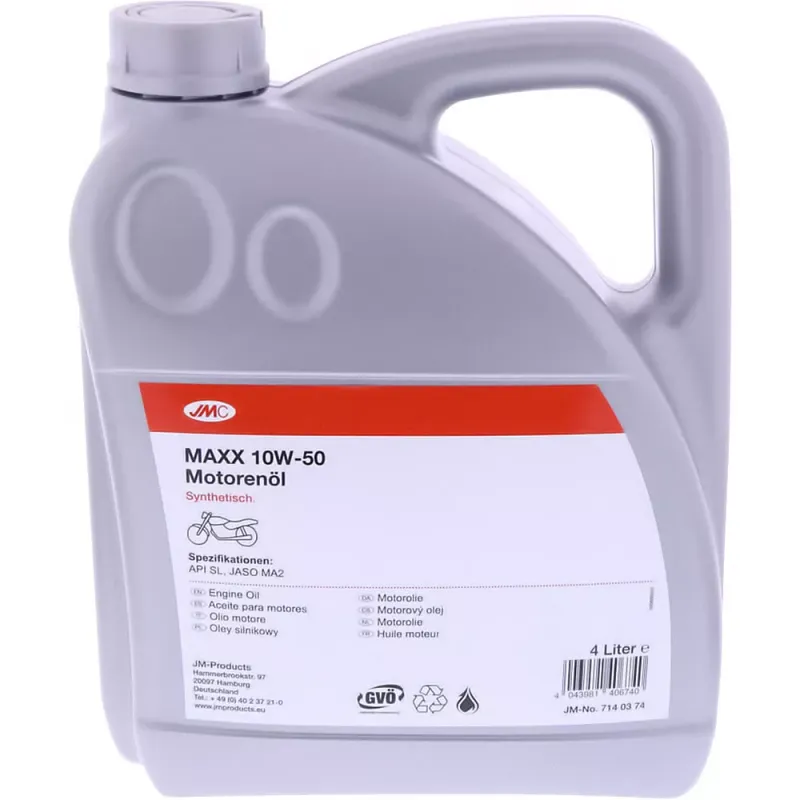 JMC Motoröl 10W50 4T 4 Liter