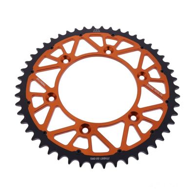 JT TWINSTAR Kettenrad orange 50 Z. passend für KTM/Husqvarna/GASGAS