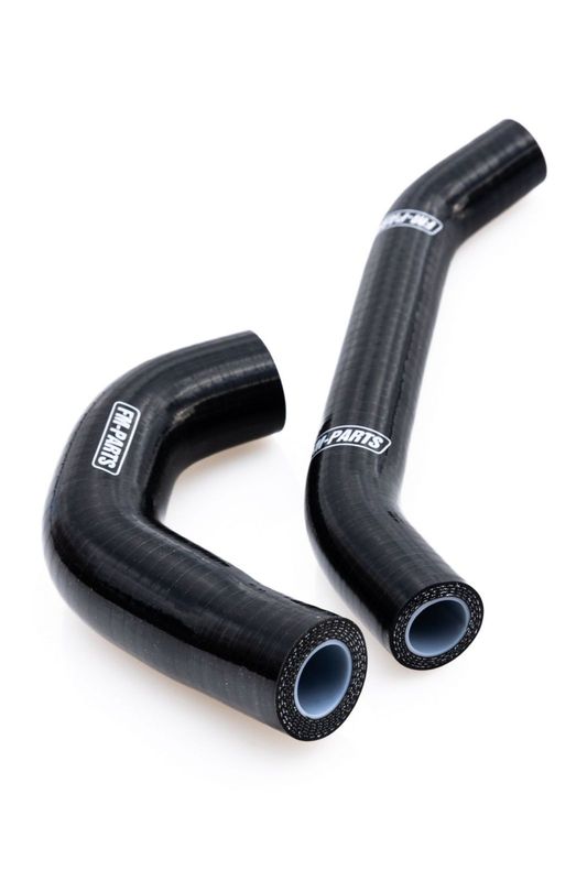 FM-Parts Silikon-Kühlerschläuche schwarz passend für KTM/Husqvarna/GASGAS 2024-