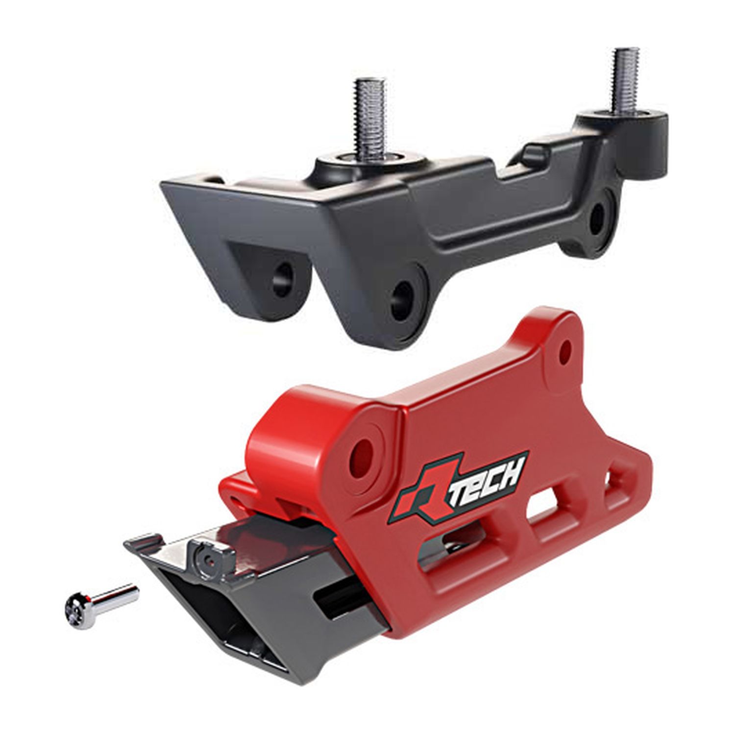 RTECH Kettenführung rot/schwarz passend für STARK VARG