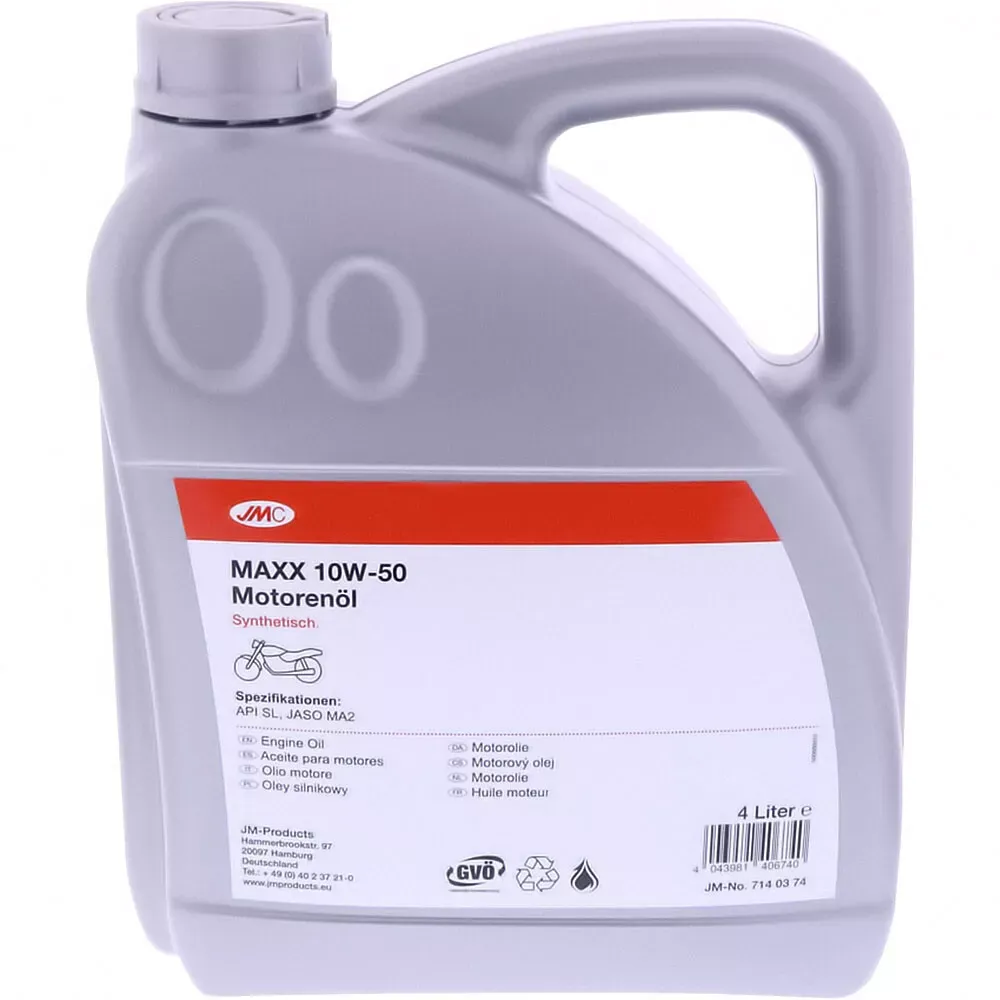 JMC Motoröl 10W50 4T 4 Liter
