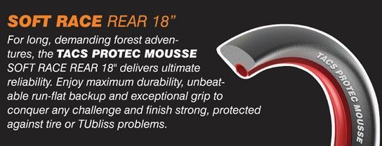 TACS PROTEC Mousse RACE SOFT 18"