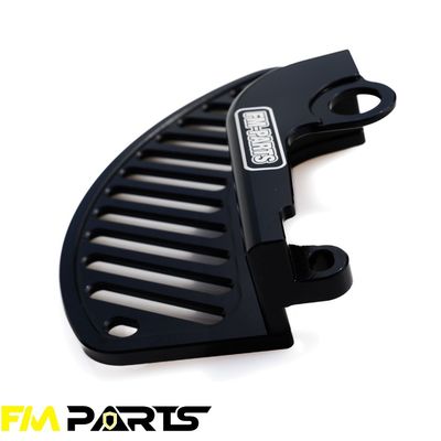 FM PARTS Vorderrad-Bremsscheibenschutz schwarz passend für KTM Husqvarna GASGAS 2015-