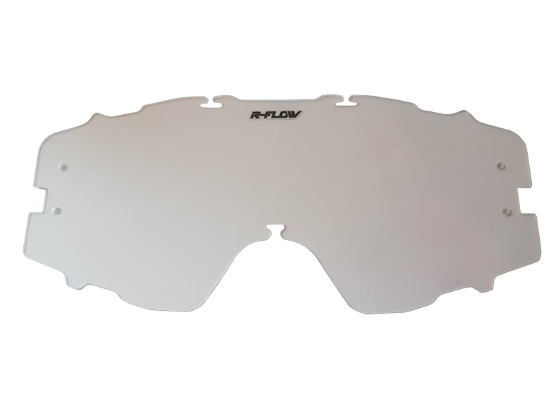 R-FLOW NEXT Ersatzglas klar OHNE Flaps