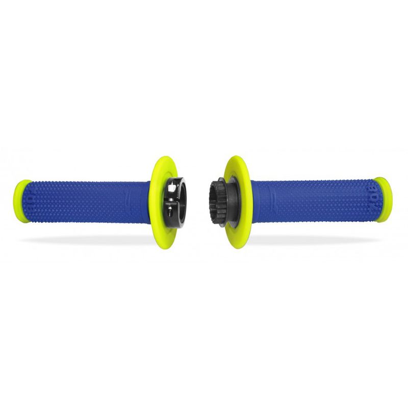 PROGRIP Griffe 708 Lock-On geschlossen blau-gelb