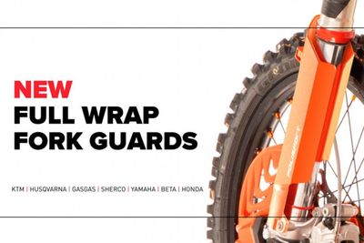 POLISPORT Gabelschoner FULL WRAP orange passend für STARK VARG