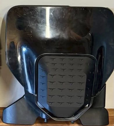 MP30 Scheinwerfer Blende schwarz/geriffelt passend für Husqvarna 2020-