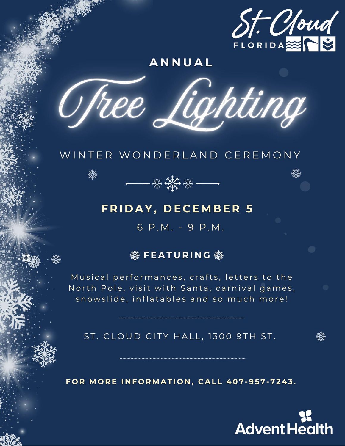ST. CLOUD TREE LIGHTING - DEC 5