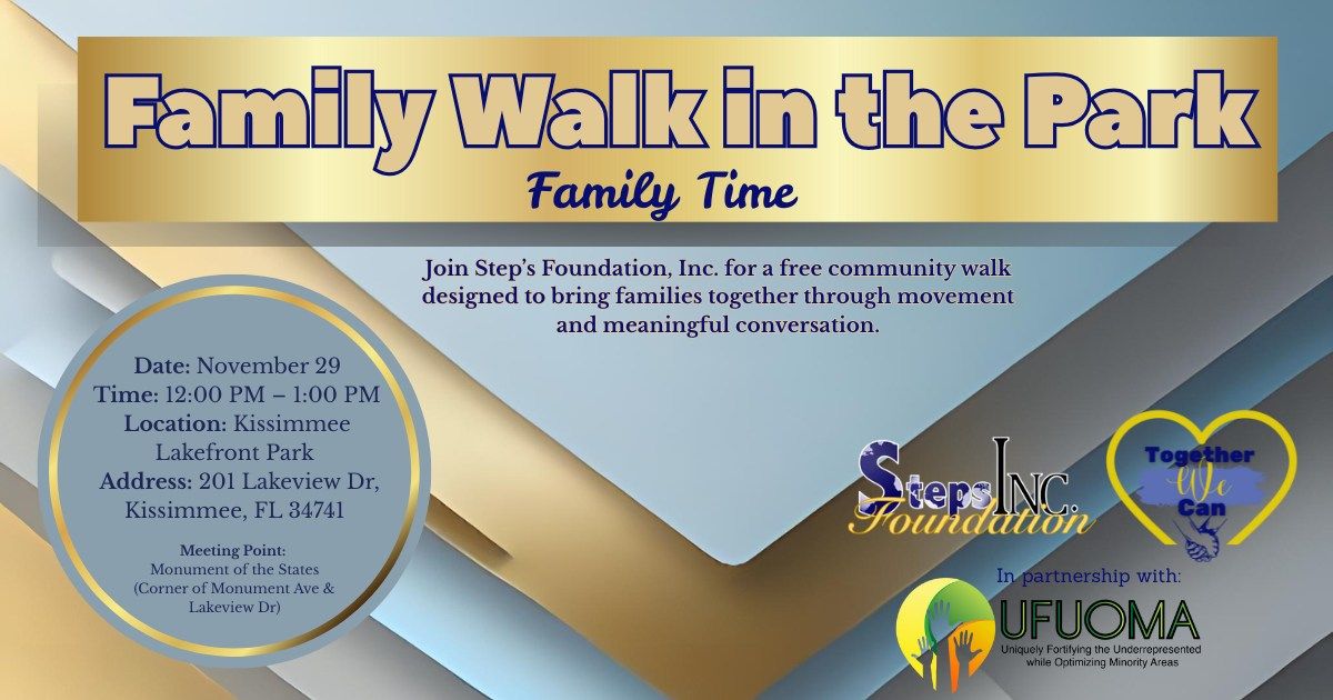 FAMILY WALK IN THE PARK - NOV 29