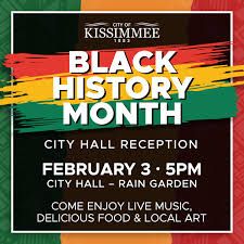 BLACK HISTORY MONTH CELEBRATION - FEB 3