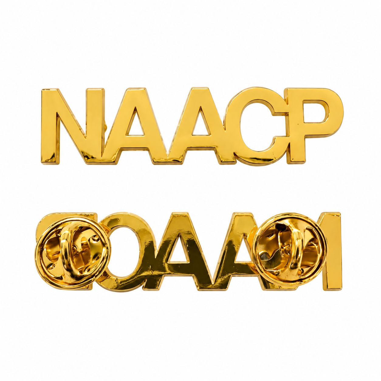 NAACP Gold Lapel Pin