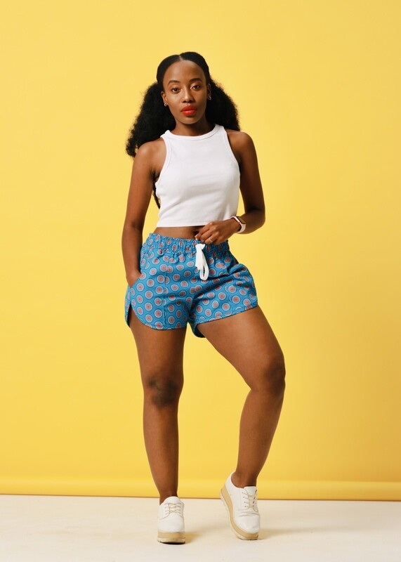 Londa Shorts  (Diani Blue)
