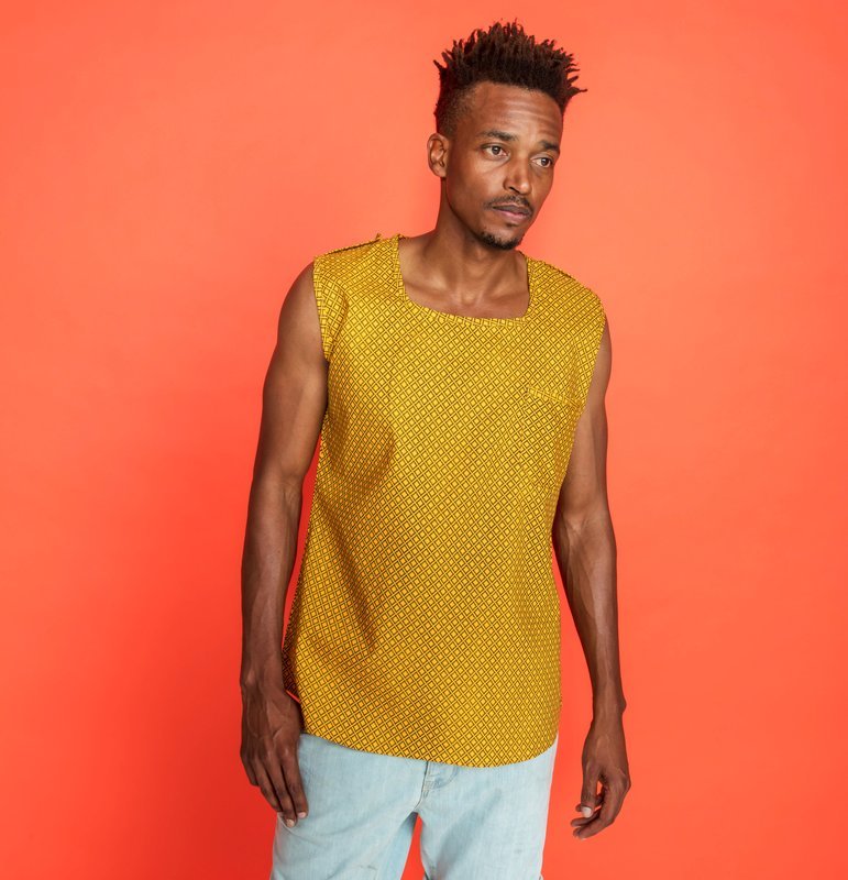 Sikhuza Sleeveless Shirt