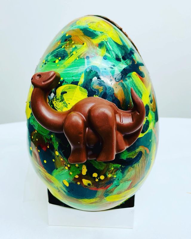 Dinosaur Easter Egg