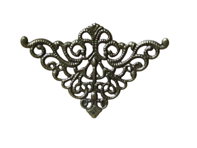 Metalowy ornament narożnik - 3,5cm