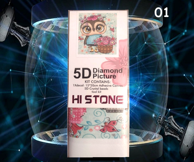 Hafty diamentowe - zestawy 5D