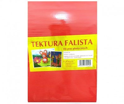Tektura falista - 12 kolorach, 12ark