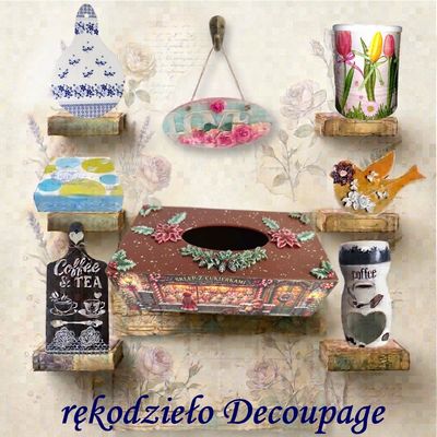 Rękodzieło decoupage