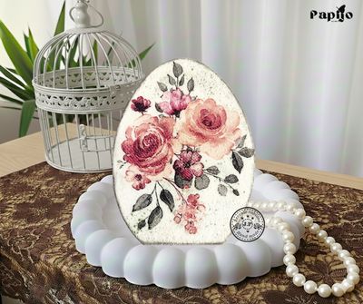 Ozdoba dekoracyjna z różami Vintage