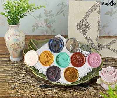 Pieczęcie woskowe zestaw 3