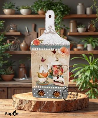 Ozdobna deska z motywem Vintage