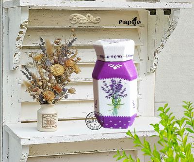 Ozdobny słoik lawenda