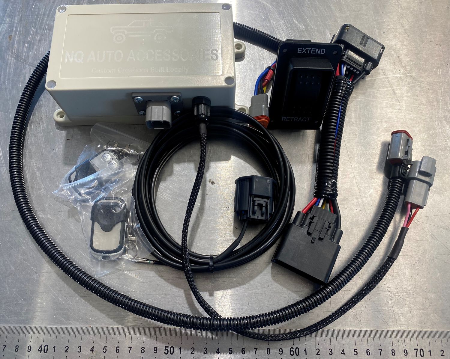 Next Gen Wildtrak Roller Shutter Controller - Remotes + Incl Switch assembly