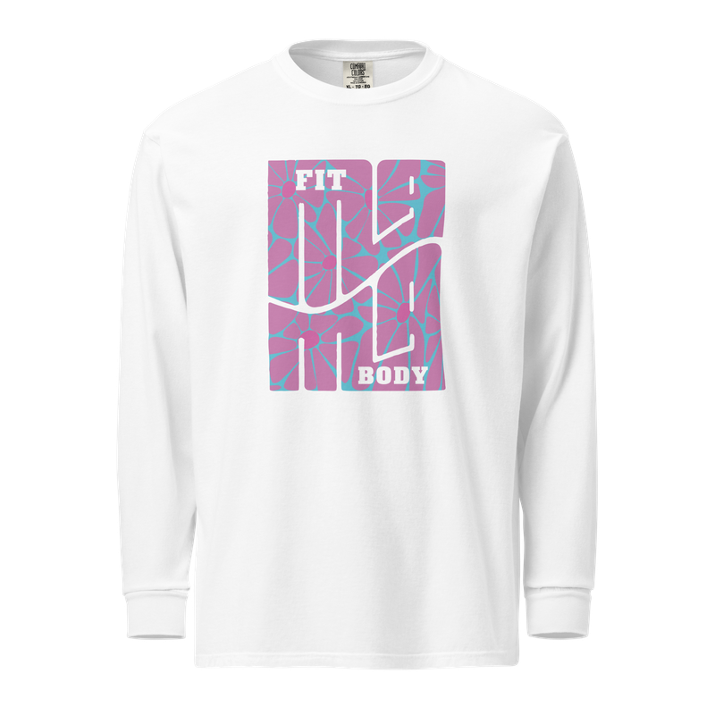 Fit Mama - Vintage Feel Heavyweight Long Sleeve Tee