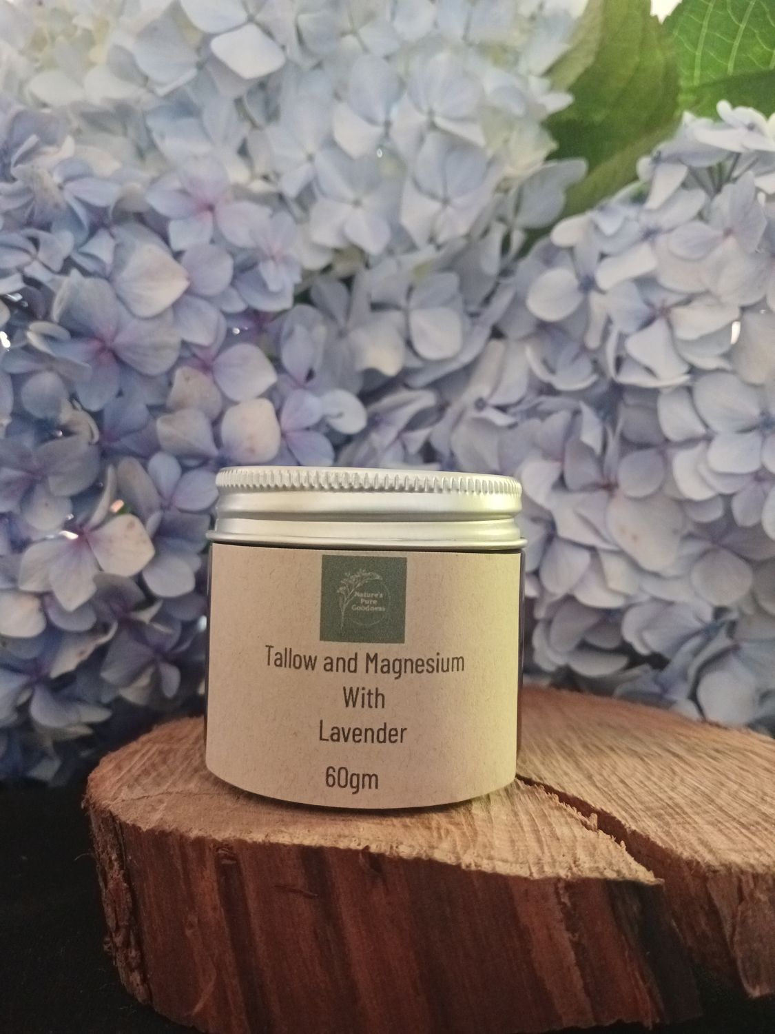 Tallow balm with Magnesium and Lavender