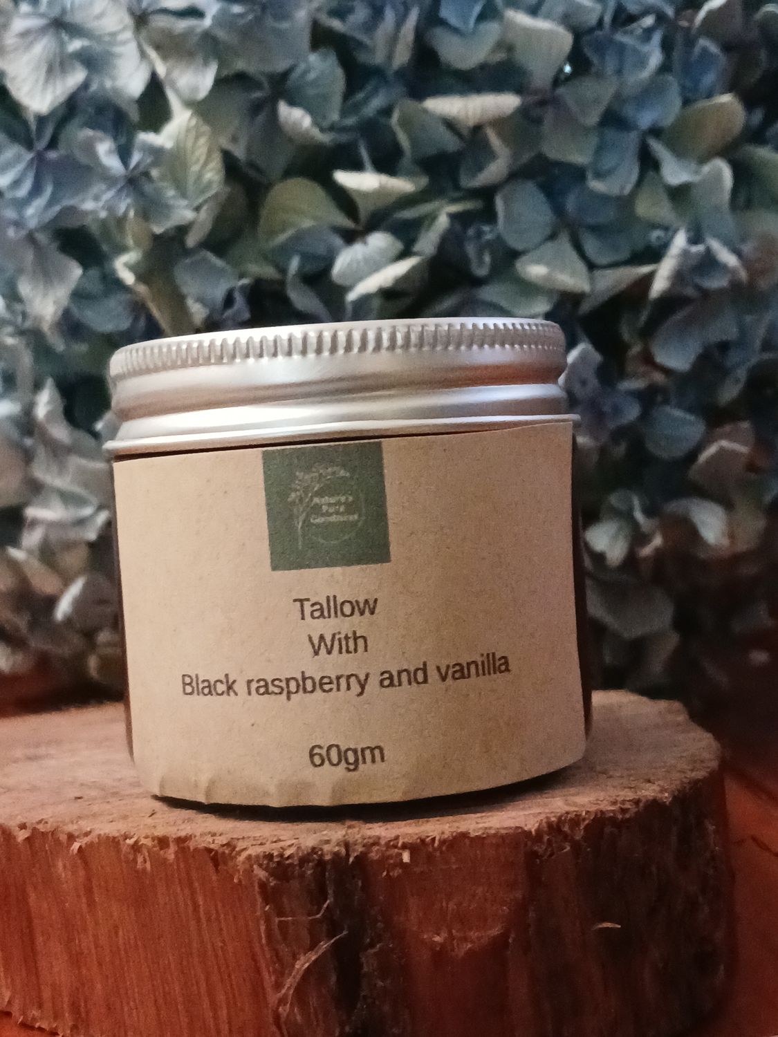 Tallow with Black raspberry and vanilla