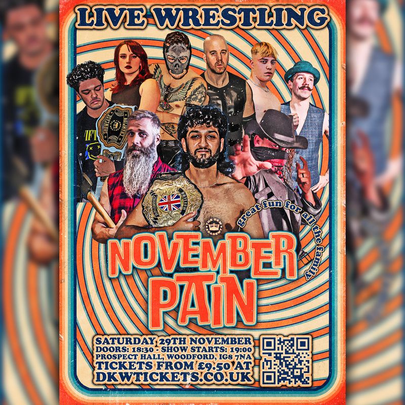 DKW NOVEMBER PAIN (Woodford) Adult Ticket
