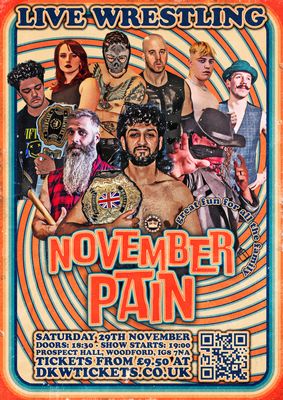 NOVEMBER PAIN (Woodford, 29 November)