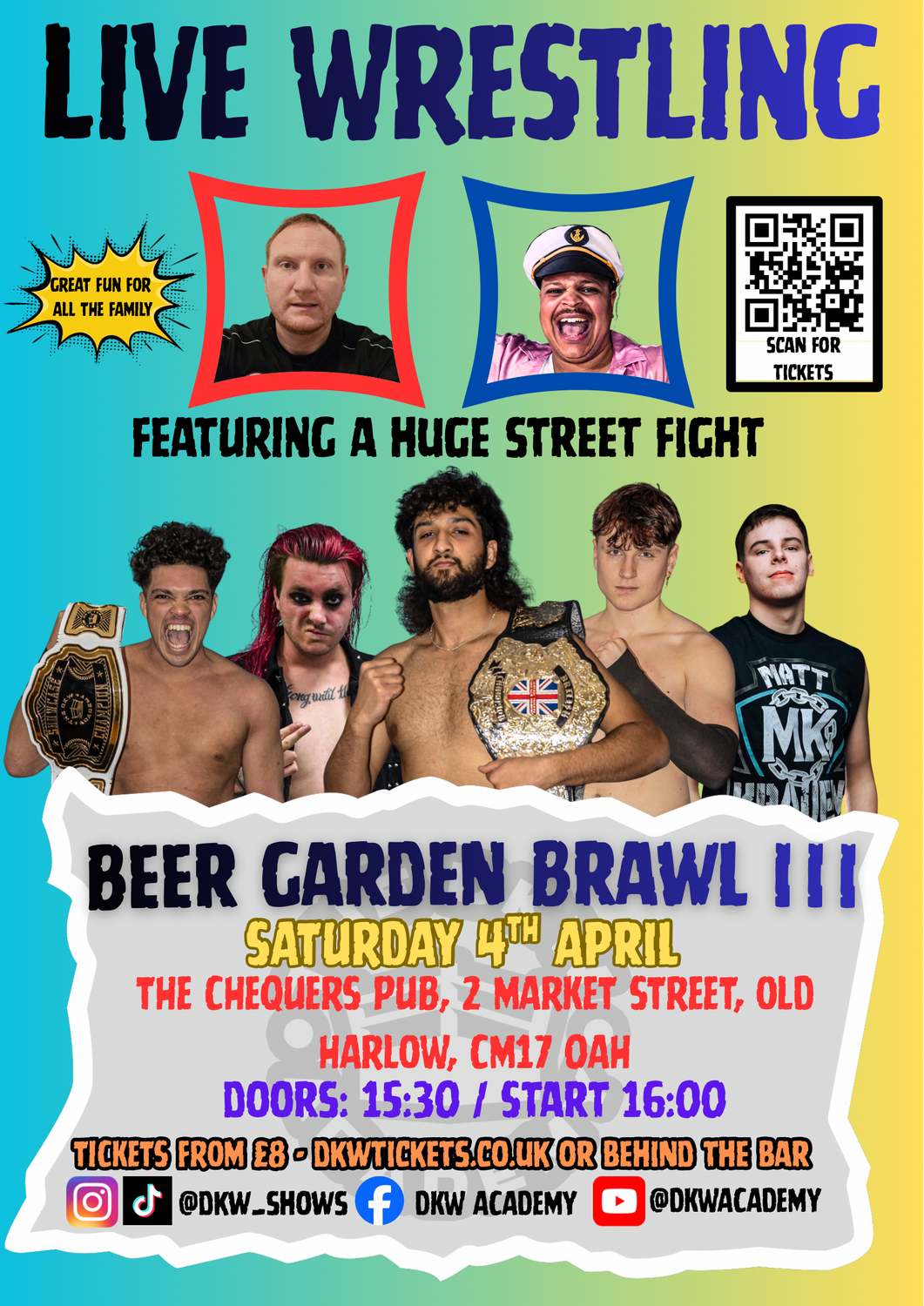 DKW BEER GARDEN BRAWL III (Harlow) Adult Ticket