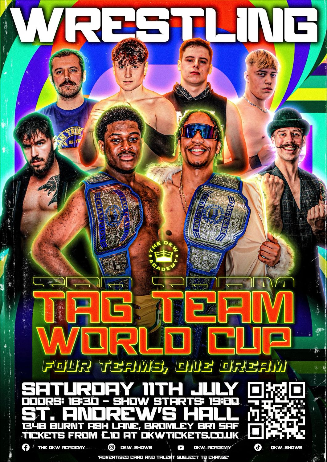 DKW TAG TEAM WORLD CUP (Bromley) Adult Ticket (General)