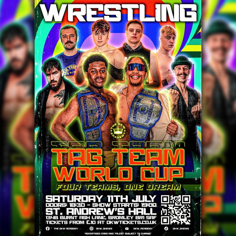 DKW TAG TEAM WORLD CUP (Bromley) Child Ticket (General)