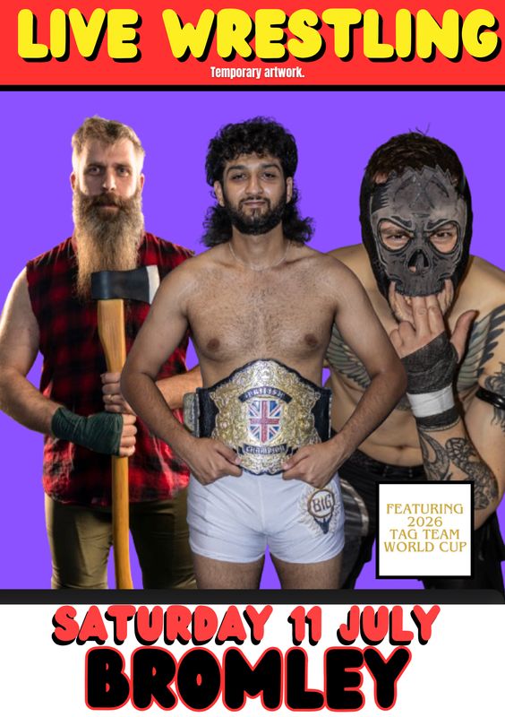 DKW TAG TEAM WORLD CUP (Bromley) Group of 4 Ticket (General)