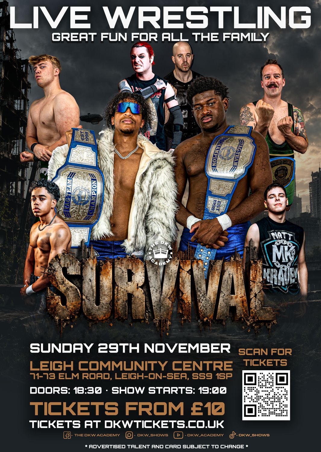 DKW SURVIVAL (Leigh-On-Sea, Essex) Adult Ticket (General)