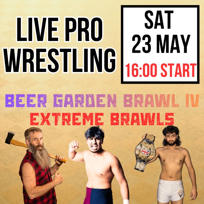 DKW BEER GARDEN BRAWL IV: EXTREME BRAWLS (Harlow) Family Ticket